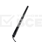 БРП Uniprom, с мониторингом, 0U, 240В, 1Ф, 32A, 36xC13 12xC19, 3м кабель, IEC309, фото3