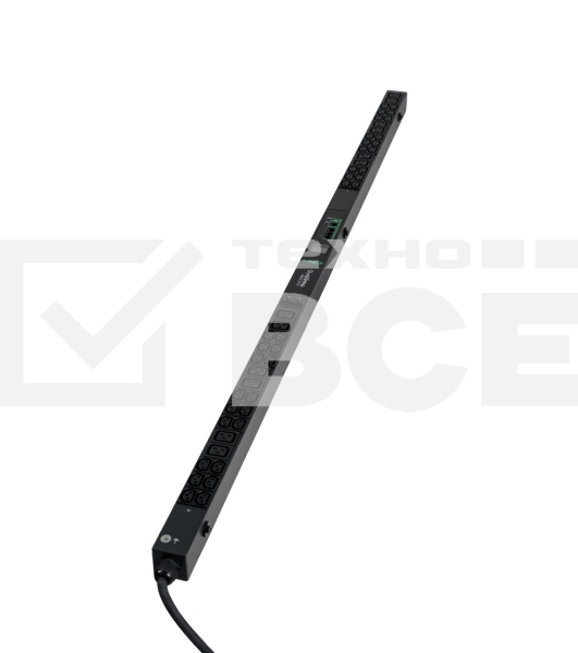 БРП Uniprom, с мониторингом, 0U, 240В, 1Ф, 32A, 36xC13 12xC19, 3м кабель, IEC309
