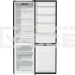 Холодильник Gorenje NRK6202EBXL4 черный матовый двухкамерный 235/96л морозилка снизу, No Frost, фото24