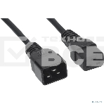 Шнур ввода/вывода Cabeus, IEC 60320 С19, вилка IEC 60320 С20, 3 м, 16А, из кабеля 3х1,5 мм², черный, фото3