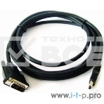 Кабель HDMI-DVI Cablexpert CC-HDMI-DVI-10, 19M/19M, single link, медь, позол.разъемы, экран, 3.0м, черный, пакет, фото5