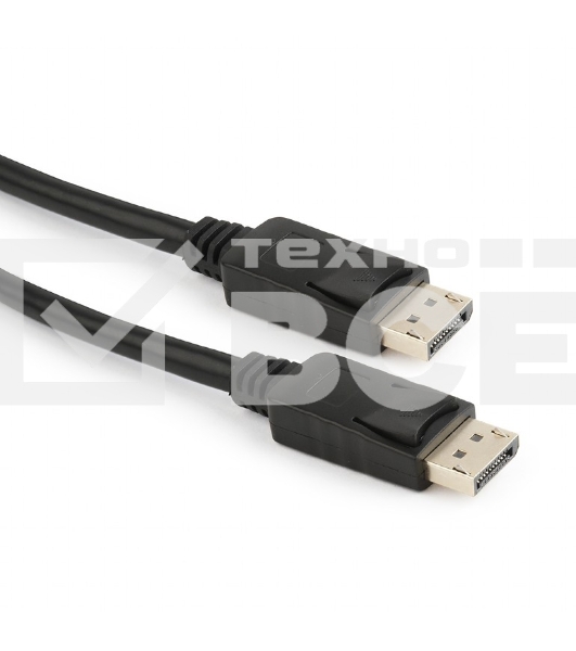 Кабель DisplayPort Cablexpert CC-DP3-2M, v1.3, 2м, 20M/20M, черный, экран, пакет