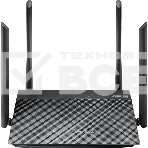 Маршрутизатор беспроводной Asus RT-AC1200 10/100BASE-TX черный (Dual Band), фото20