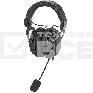 Игровые наушники SVEN AP-G999MV с микрофоном серый (50 мм, мини-джек (стерео) O 3,5 мм (4 pin))