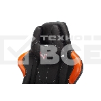 Кресло игровое Zombie VIKING 5 AERO черный/оранжевый искусственная кожа с подголов. крестовина пластик, фото6