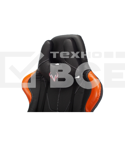 Кресло игровое Zombie VIKING 5 AERO черный/оранжевый искусственная кожа с подголов. крестовина пластик