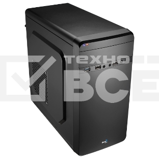 Компьютерный корпус Aerocool / Formula Qs-180 черный без БП mATX 1x80mm 2xUSB2.0 1xUSB3.0 audio