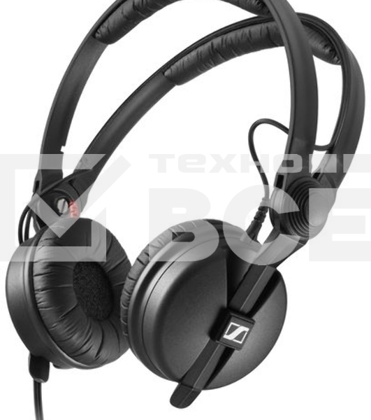 Наушники Sennheiser 506908/ накладные закрытые 16-22000Гц 1,5м отсоединяемый кабель+3м витой, 3.5мм/6.3мм 120дБ 70Ом