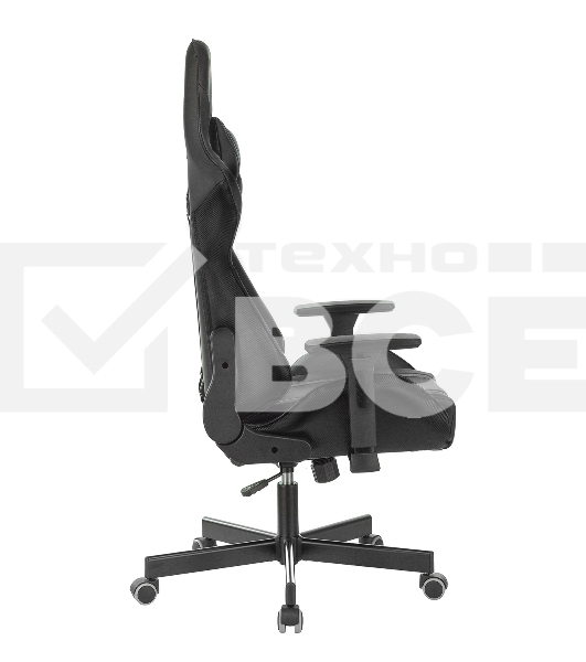 Кресло игровое A4Tech Bloody GC-600, черный, эко.кожа, крестовина металл