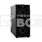 Компьютерный корпус Miditower ExeGate i3 BASE-NPX500 (ATX, БП 500NPX с вент. 12 см, с окном, 1*USB+1*USB3.0, аудио, 4 вент. 12см с RGB подсветкой), фото3