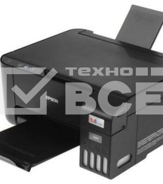 МФУ струйный Epson L3218 (C11CJ68512), принтер/сканер/копир, (A4, 5760x1440dpi, ч/б 33стр., цв. 18стр., USB, черный)