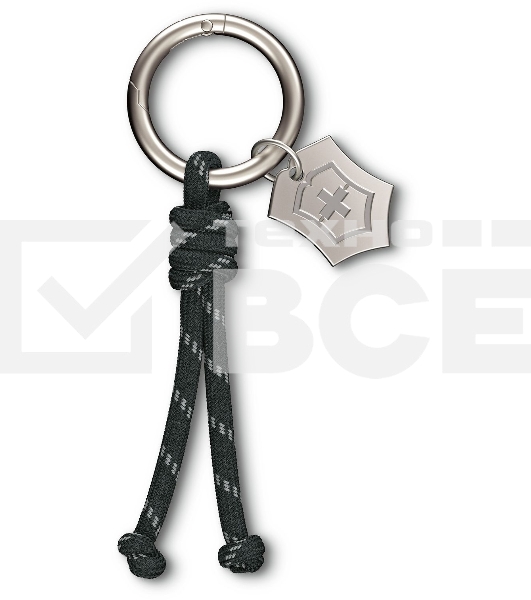 Кольцо для ключей Victorinox (4.1895.E) серый блистер