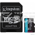Флеш карта microSDXC 512Gb Class10 Kingston SDCG3/512GB Canvas Go! Plus + adapter, фото12