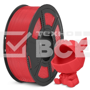 Филамент NVPRINT PLA Meta Red для 3D печати диаметр 1.75мм  длина 330 метров  масса 1 кг