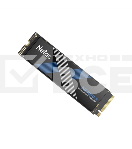 Накопитель SSD Netac NV7000-Q, 2Tb, M.2 2280, PCIe 4.0 x4, NVMe, R/W 7100/6200, с радиатором