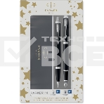Набор ручек Parker IM Core FK221 (CW2093215) Black CT сталь нержавеющая подар.кор. ручка перьевая, ручка шариковая, фото2