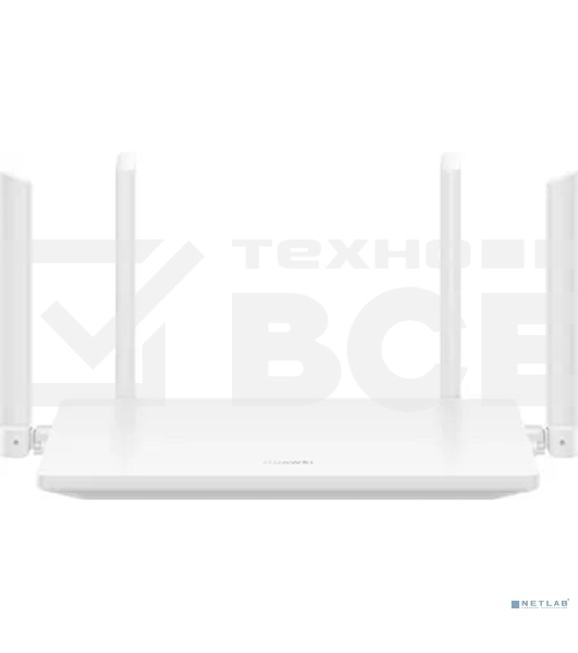 Роутер беспроводной Huawei WiFi AX2 WS7001-22 (53030ADX) AX1500 10/100/1000BASE-T белый