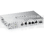 Мультигигабитный коммутатор Zyxel XMG-105, 5xRJ-45: 1/2.5G, 1xSFP+, настольный, бесшумный, фото3