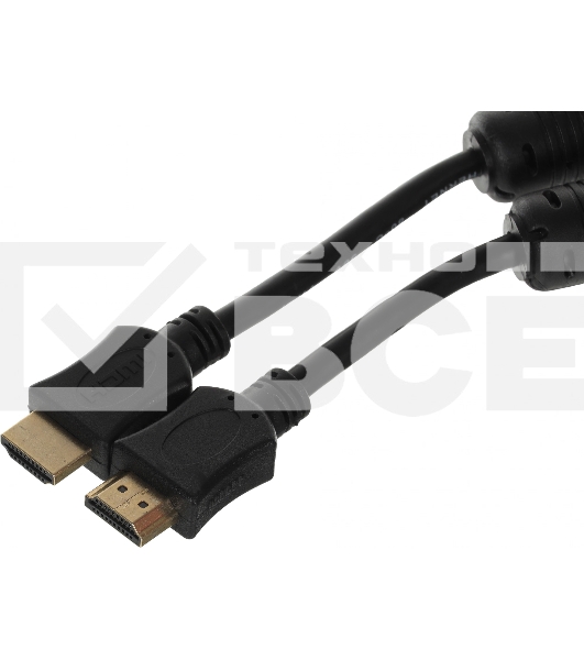 Кабель соединительный аудио-видео Premier 5-813 HDMI (m)/HDMI (m) 2м. феррит.кольца черный (5-813 2.0)