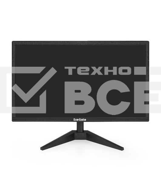 Монитор 21.5' ExeGate EB2200 TN 1920x1080, 60 Гц, 5 мс, 16:9, 200 кд/м², 1xHDMI, 1xD-Sub, черный