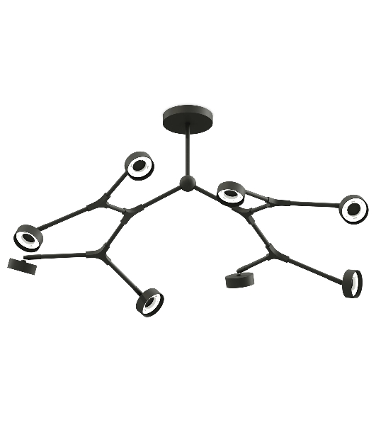 Корпус светильника C9060/8 SBK черный песок 1100*400*200mm GX53/8