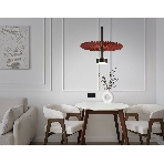 Светильник Ambrella light LH72613 BK/RD черный/красный 6W 3000K D300*260-1770, фото5