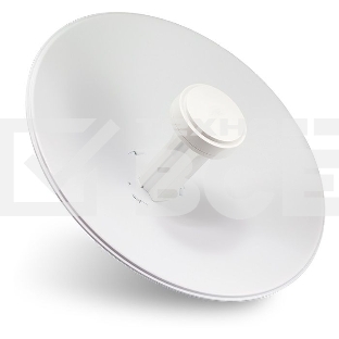 Точка доступа Ubiquiti ISP PBE-M2-400 10/100BASE-TX компл.:параболический отражатель/антенна/крепления/адаптер белый