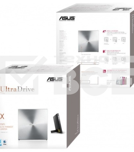 Оптический внеш. привод ASUS SDRW-08U5S-U/SIL/G/AS//, dvd-rw, external