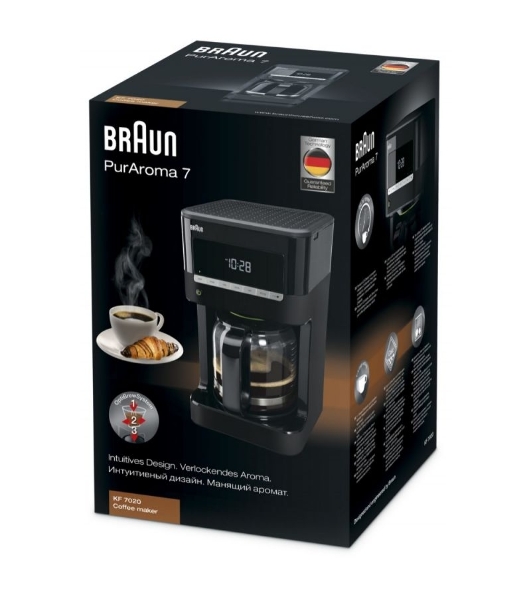 Кофеварка Braun KF7020 BK PurAroma 7