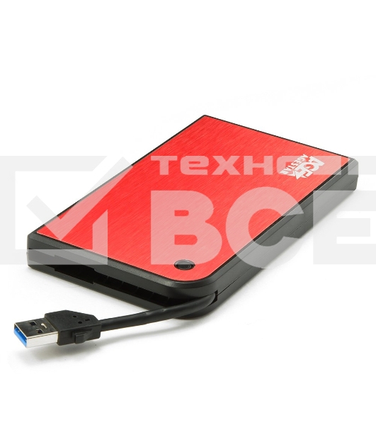 Внешний корпус для HDD AgeStar 3UB2A14 (красный) usb3.0 to 2,5' hdd SATA алюминий