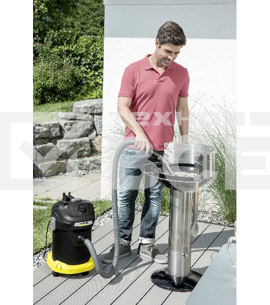 Пылесос Karcher AD 4 PREMIUM желтый/черный, 150/600 Вт, уборка сухая, пылесборник контейнер 17 л