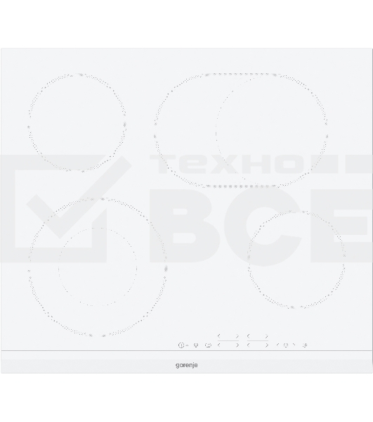 Варочная поверхность Gorenje ECT643WCSC белый