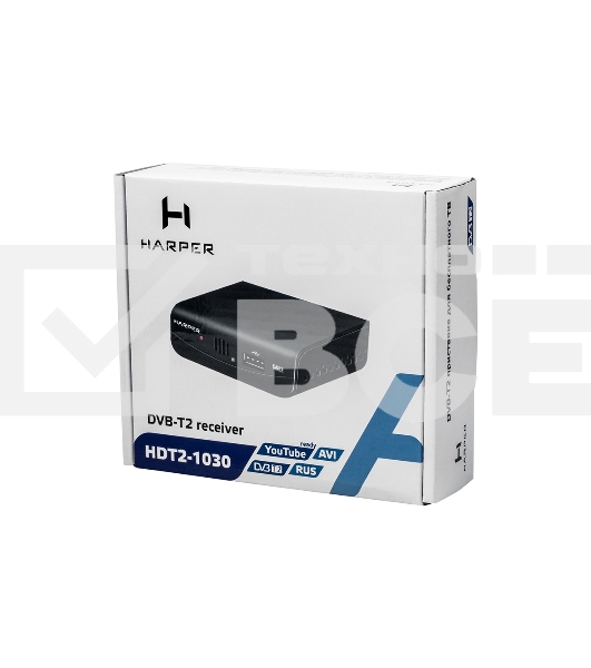 Ресивер Harper HDT2-1030 Цифровой телевизионный DVB-T2