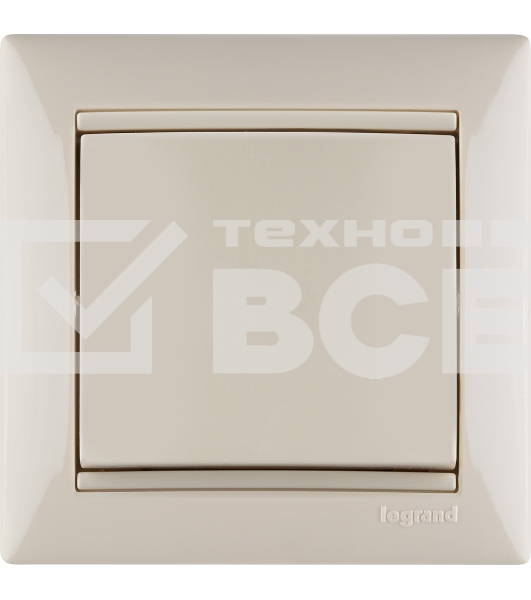 Механизм переключателя 1-кл. СП Valena проходн. на 2 напр. сл. кость Leg 774306