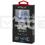 Кабель Crown USB - microUSB CMCU-3072M blue, фото3