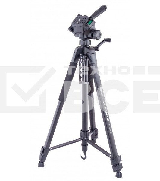 Штатив Rekam MAXIMOBIPOD RT-M50G напольный черный алюминий (1448гр.)