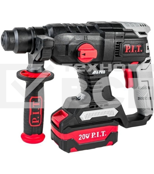 Перфоратор P.I.T. PBH20H-22A/1 патрон:SDS-plus уд.:1.5Дж аккум.
