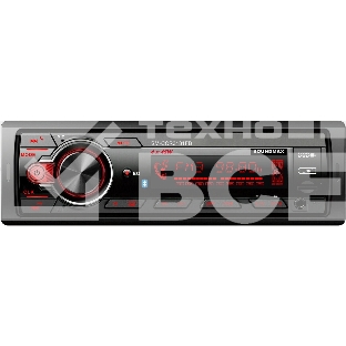 Автомагнитола Soundmax SM-CCR3181FB 1DIN 4x45Вт (SM-CCR3181FB черный \RGB)