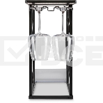 Стойка Domfy DHC-WR10583 для вина 39.2x21x41.3см черный/коричневый, фото6