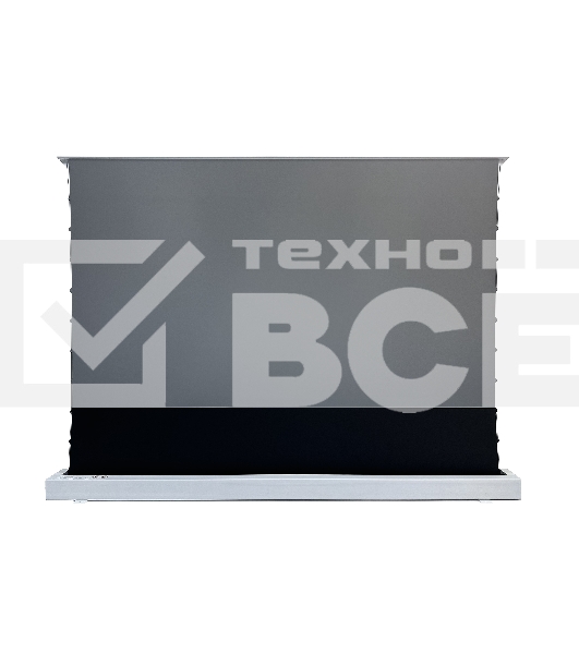 Экран S'OK для UST проектора 244x137 см, 4K, напольный c электроприводом, белый
