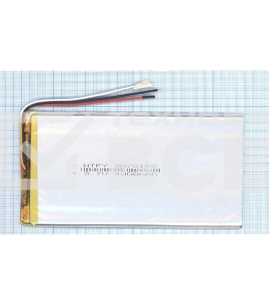 Аккумулятор Li-Pol (батарея) 3*70*155мм 3pin 3.7V/4000mAh