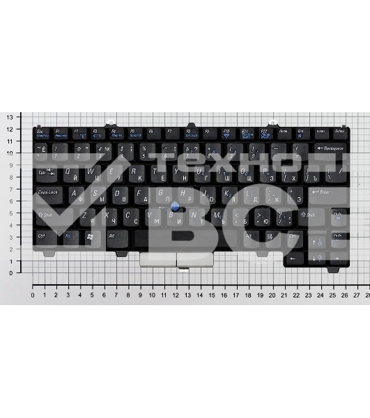 Клавиатура для ноутбука Dell Latitude D410 J5818 черная