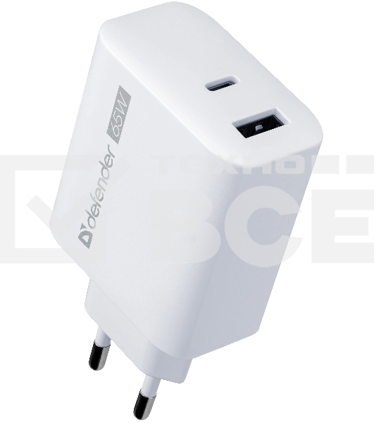 Зарядное устройство Defender UPA-165 USB A+C 65W