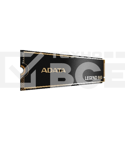 Накопитель SSD ADATA LEGEND 900, 512Gb, PCIe 4.0 x4, M.2 2280, NVMe, R/W 6200/2300, с радиатором