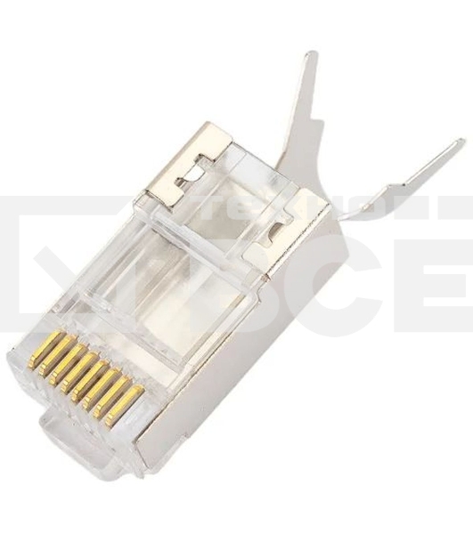 Коннектор Vention RJ45 (8p8c), FTP cat. 7, под витую пару (10шт.)