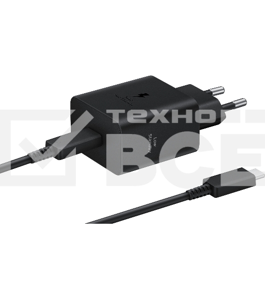 Сетевое зарядное устройство Samsung EP-T4511XBE 45W 3A (PD) USB Type-C для Samsung черный