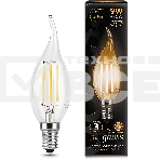 Лампа светодиодная Filament Свеча на ветру E14 9Вт 2700К Gauss 104801109, фото11