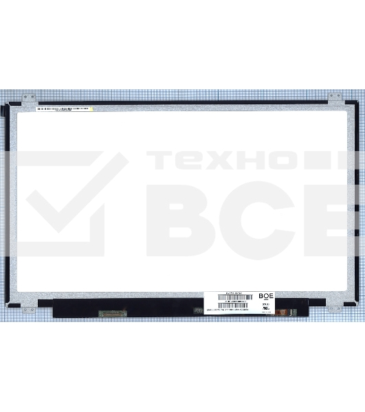 Матрица 15.6 Matte NV173FHM-N41, WUXGA FHD 1920x1080, 30 Lamels DisplayPort, cветодиодная (LED), Chi Mei, уши В/Н