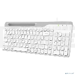 Клавиатура проводная A4Tech Fstyler FK25, USB, белый/серый, фото15