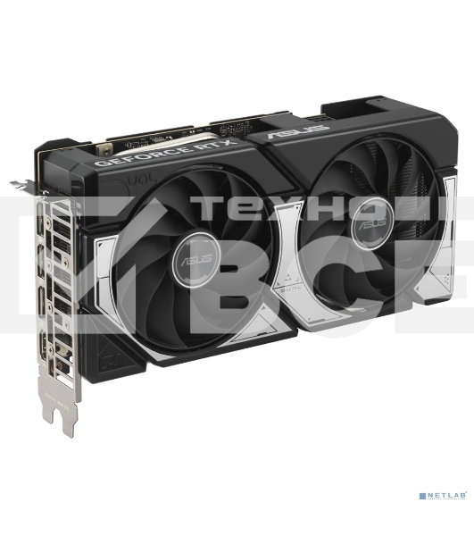 Видеокарта ASUS GeForce RTX 5060 Ti 8G DUAL OC Edition, NVIDIA RTX 5060 Ti, 8 ГБ GDDR7, 128 бит, PCI-e 5.0, 1xHDMI, 3xDP, 2632 МГц